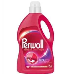 Detergent de rufe Engros, lichid, Perwoll Renew Color, 54 spalari, 2.97l