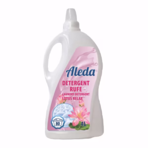 Detergent rufe lichid Aleda Floare de Lotus 4L, 80 spalari