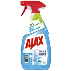 Detergent geamuri Ajax Triple Action, cu pulverizator, 500 ml
