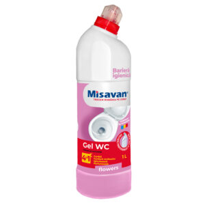 Solutie curatare toaleta Misavan Gel Wc Flowers 4in1 1l